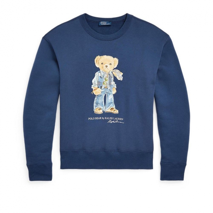 LRL BEAR FLC-LONG SLEEVE-SWEATSHIRTCLASSICS 長袖上衣