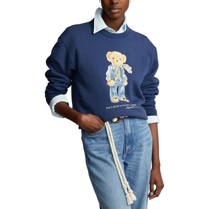 LRL BEAR FLC-LONG SLEEVE-SWEATSHIRTCLASSICS 長袖上衣
