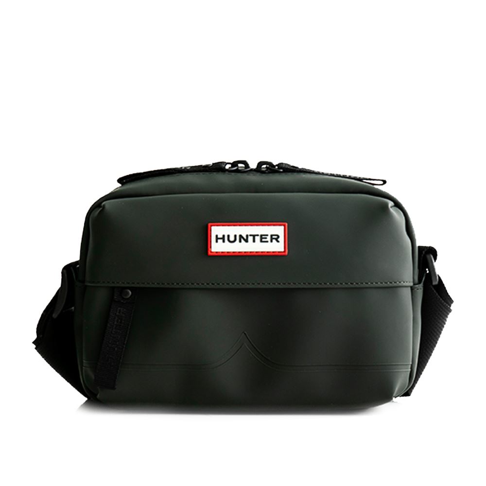 HUNTER 橡膠感防水迷你斜背包