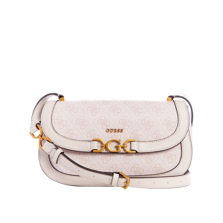 DAGAN CROSSBODY FLAPDAGAN灰白色圖案斜背包