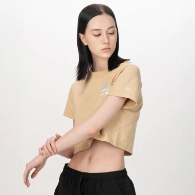 LOS ANGELES DODGERS COLOR ERA OAT MILK WOMEN CROP TEE短袖Tee COLOR ERA 洛杉磯道奇