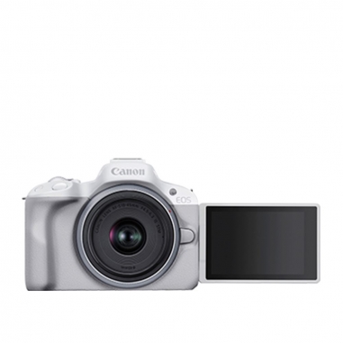 Canon EOS R50 RFS18-45ISSTM (WH)Canon EOS R50 單鏡組 (RF-S 18-45mm)白