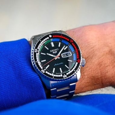 SEIKO SKX Sports Style Men's WatchSKX Sports Style現代詮釋版腕錶-黑