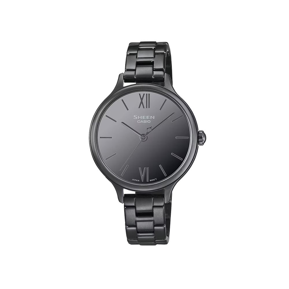 CASIO CASIO  SHEEN 簡約優雅腕錶-黑