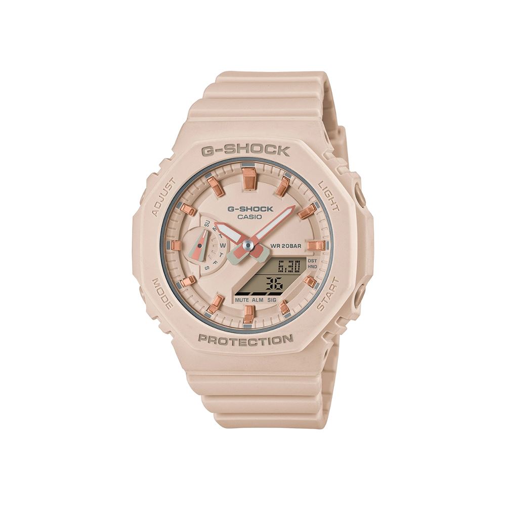 CASIO CASIO G-SHOCK八角 簡約霧面雙顯錶