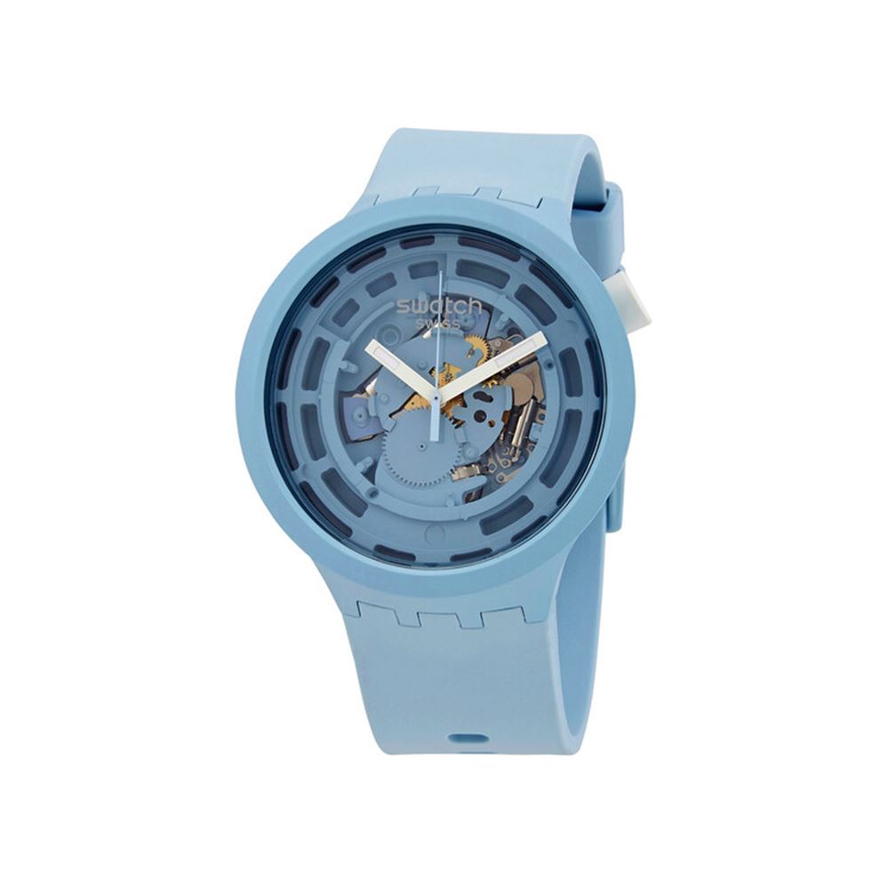 SWATCH Swatch  BIG BOLD 天空藍生物陶瓷腕錶