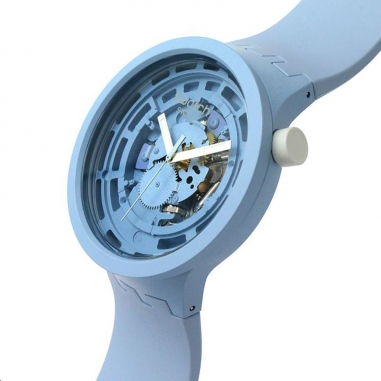 Swatch BIG BOLD C-BLUESwatch BIG BOLD 天空藍生物陶瓷腕錶