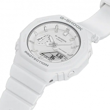 CASIO G-SHOCK Watch-WHITECASIO G-SHOCK八角 簡約輕薄 消光白