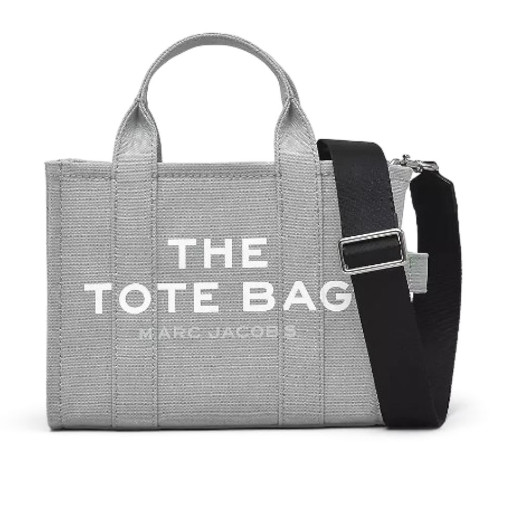Marc Jacobs 字母印花帆布兩用托特包-小號