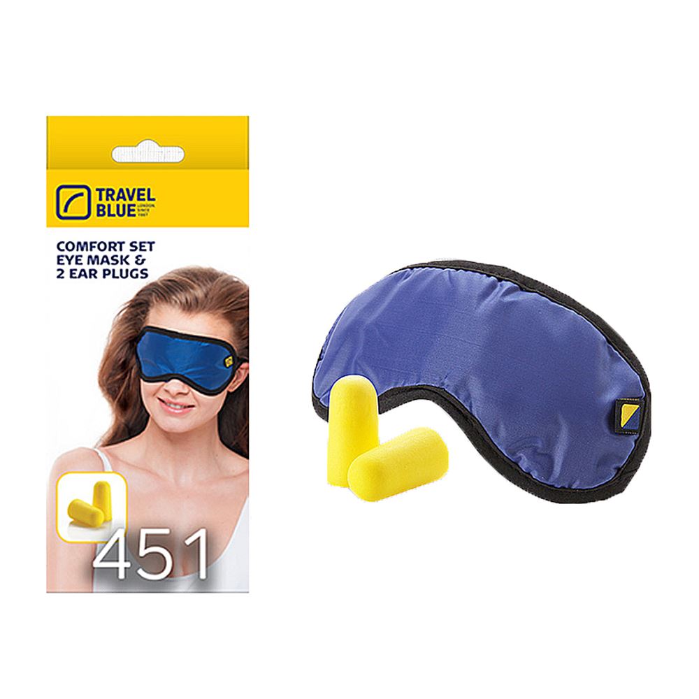 Travel blue Travel Blue 藍旅｜旅行舒適套組 (眼罩/耳塞) TB451
