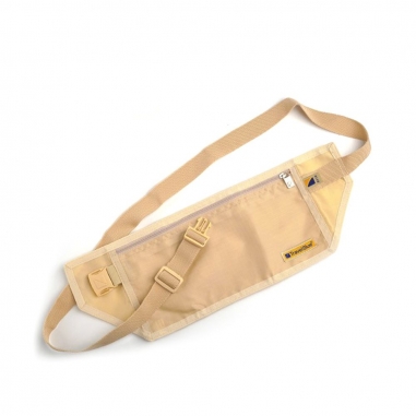 Travel Blue｜Money Belt Travel Blue 藍旅｜安全錢袋 內藏腰包 TB111 (單入/顏色隨機)