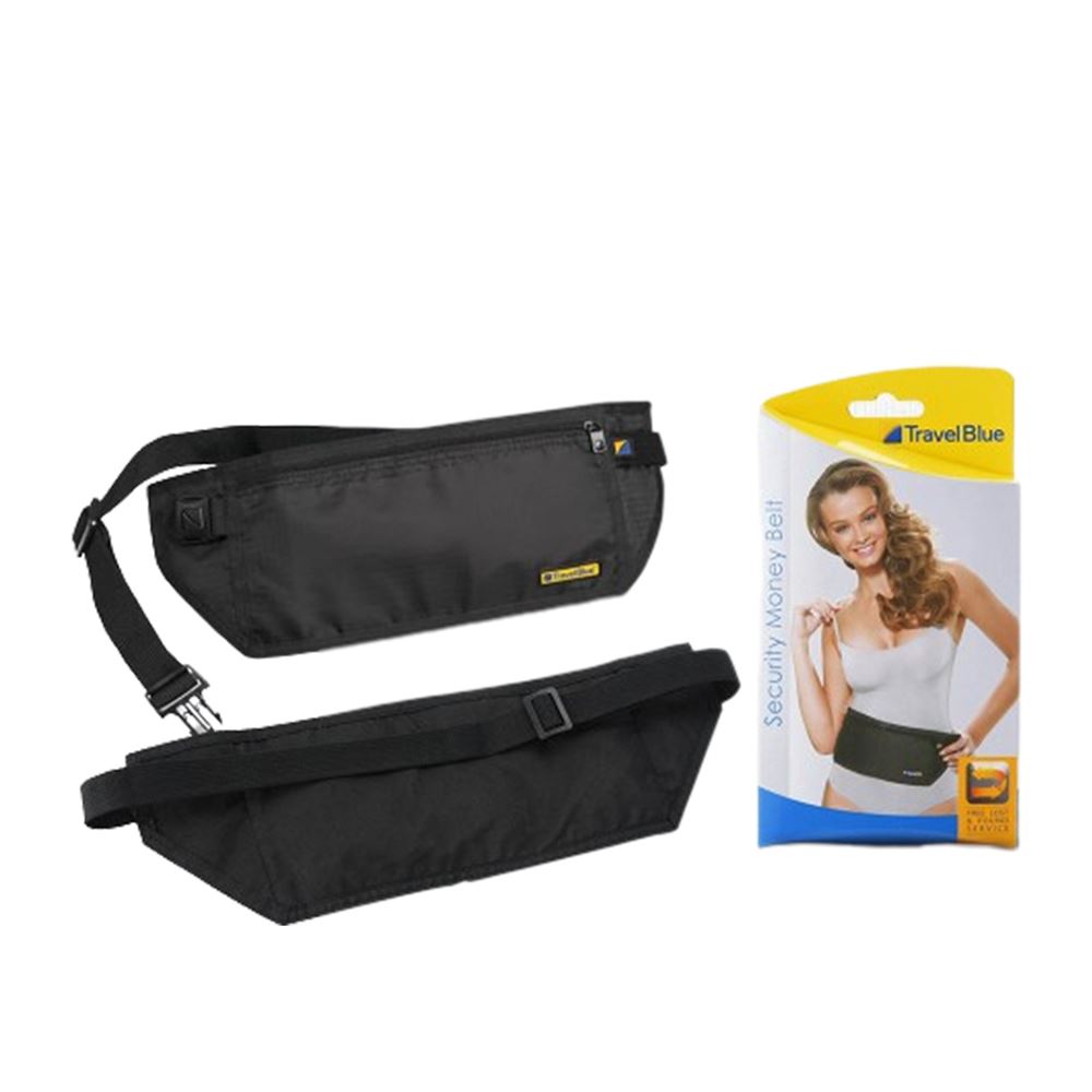 Travel blue Travel Blue 藍旅｜貼身腰包 TB113 (單入/顏色隨機)