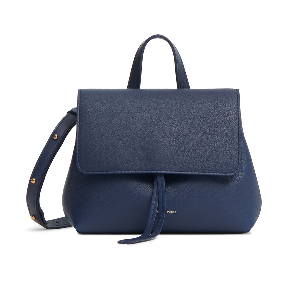 MANSUR GAVRIEL M Soft Lady Bag -BLUE-藍斜背包