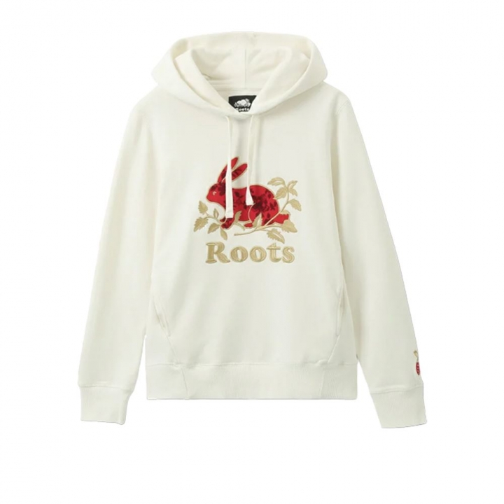 LUNAR NEW YEAR HOODIERoots女裝-喜兔年系列 經典連帽上衣