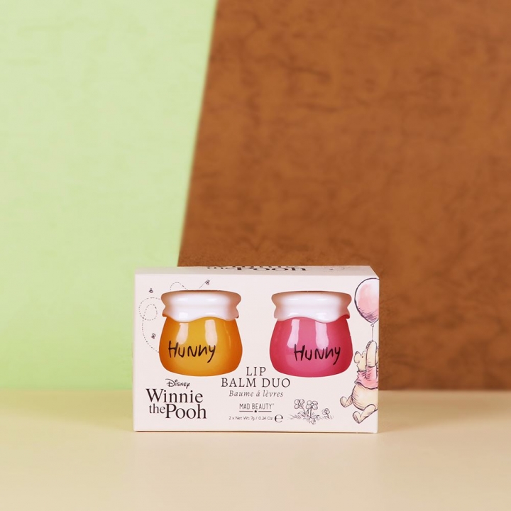 Winnie The Pooh Honeypot Lip Balm Duo小熊維尼系列 蜂蜜罐護唇膏禮盒