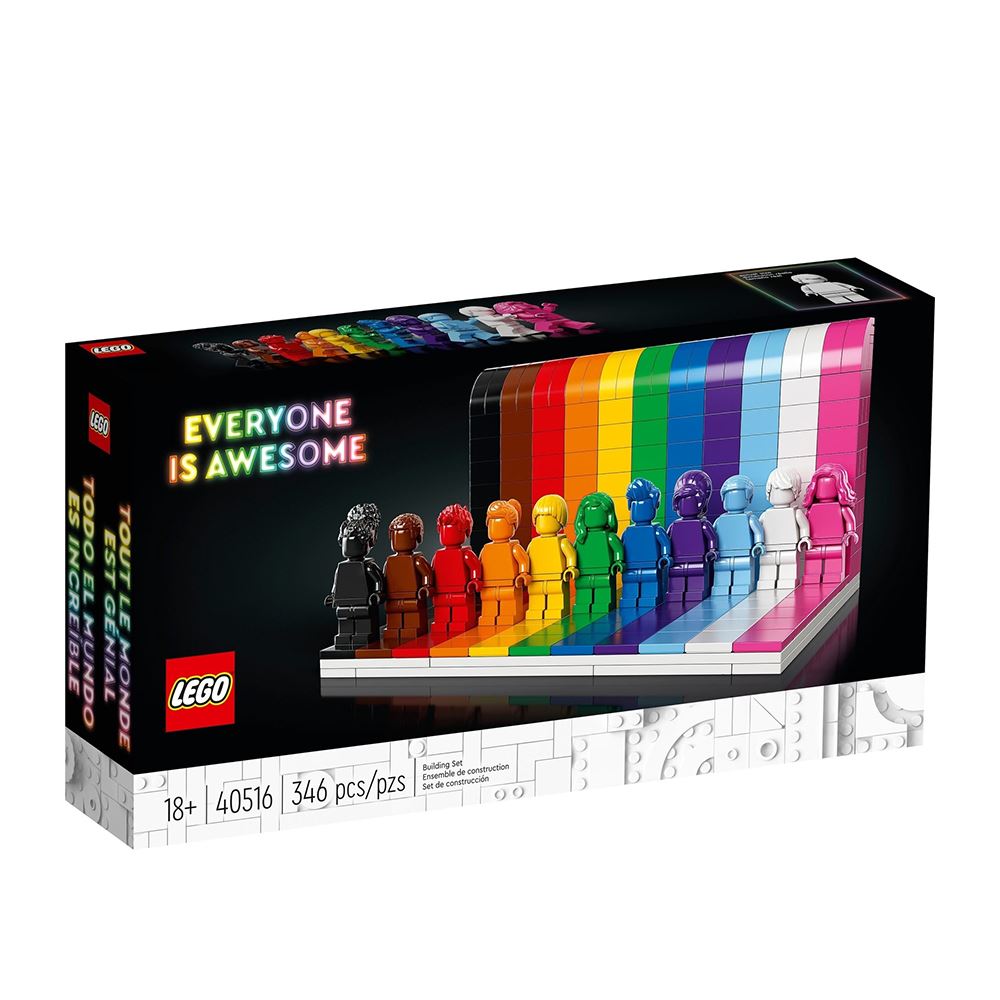 LEGO LEGO 樂高 Iconic系列 40516 LEGO樂高百變彩虹人偶