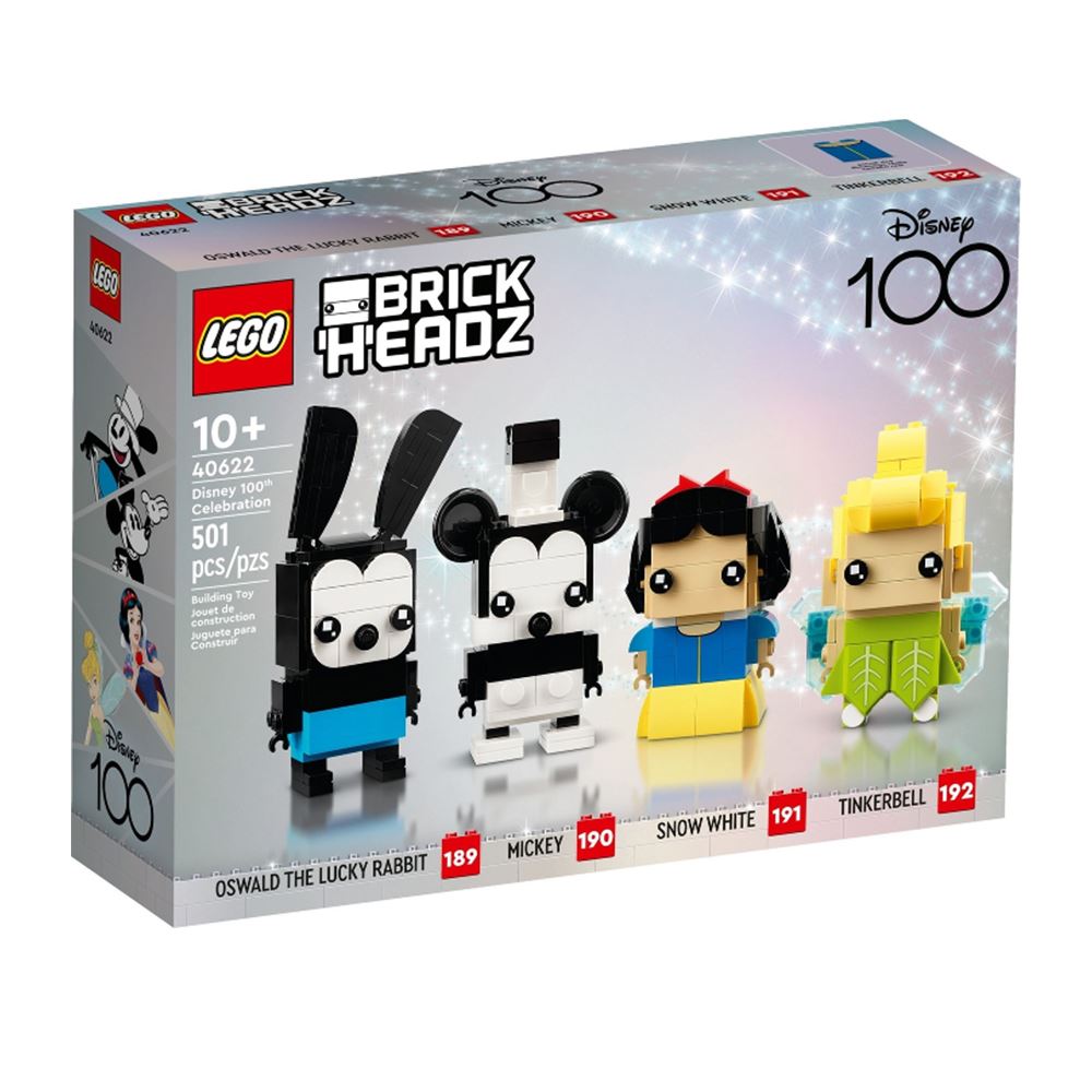 LEGO LEGO 40622 BrickHeadz 迪士尼100 週年慶典