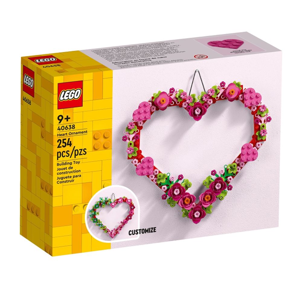 LEGO LEGO 樂高 Icons系列 40638 心形飾品
