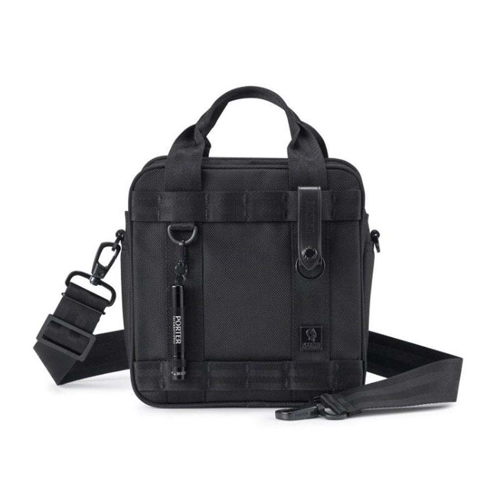 PORTER INTERNATIONAL NEW HEAT JET BLACK手提包