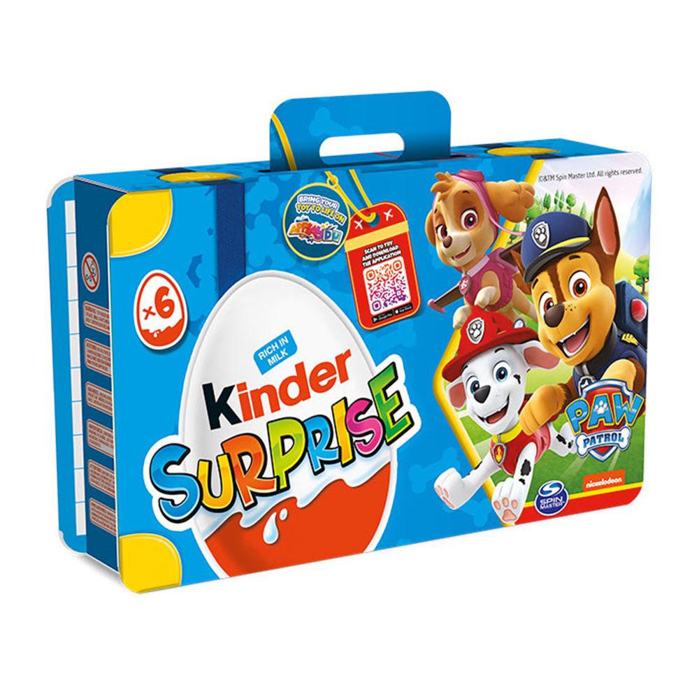 Kinder Kinder 健達出奇蛋6入組 汪汪隊款
