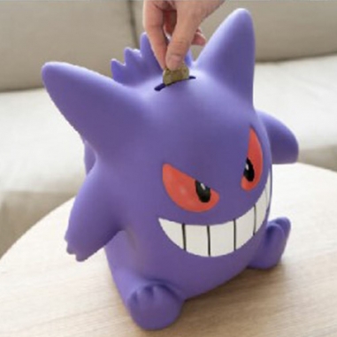 Pokemon寶可夢 耿鬼存錢筒Pokémon GO 精靈寶可夢 神奇寶貝耿鬼造型公仔存錢筒