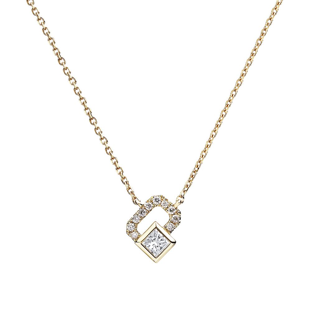 Ever Rich Jewelry Le Petit Fancy_獨特鑽石項鍊-相伴