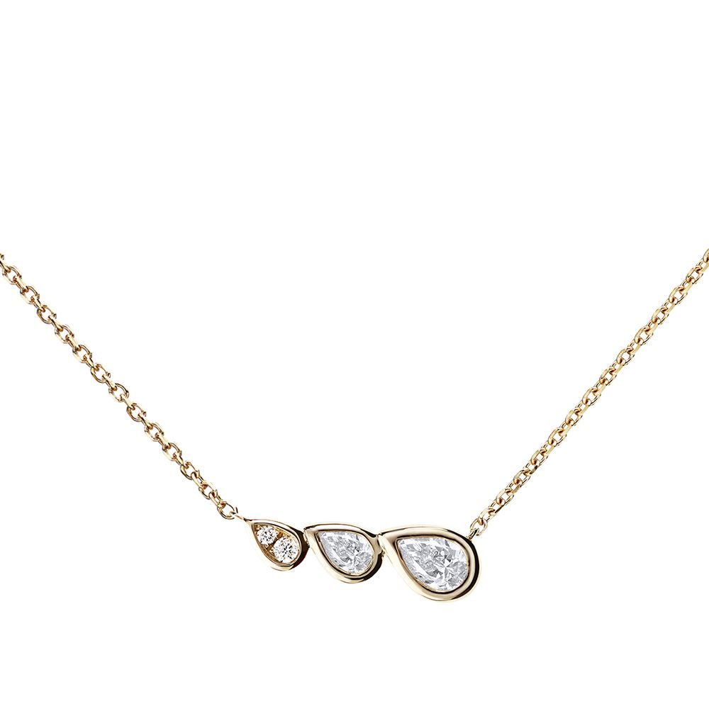 Ever Rich Jewelry Le Petit Fancy_不凡鑽石項鍊-晶瑩