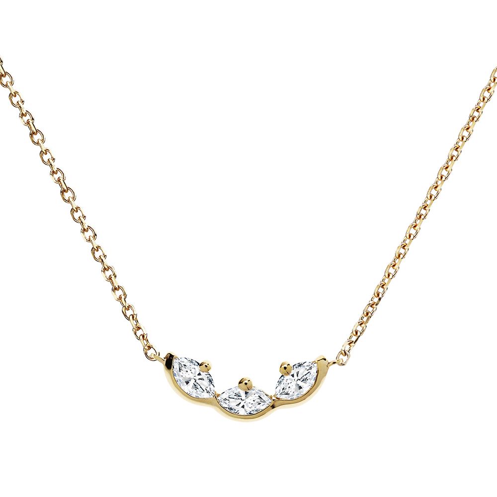 Ever Rich Jewelry Le Petit Fancy_不凡鑽石項鍊-心芽