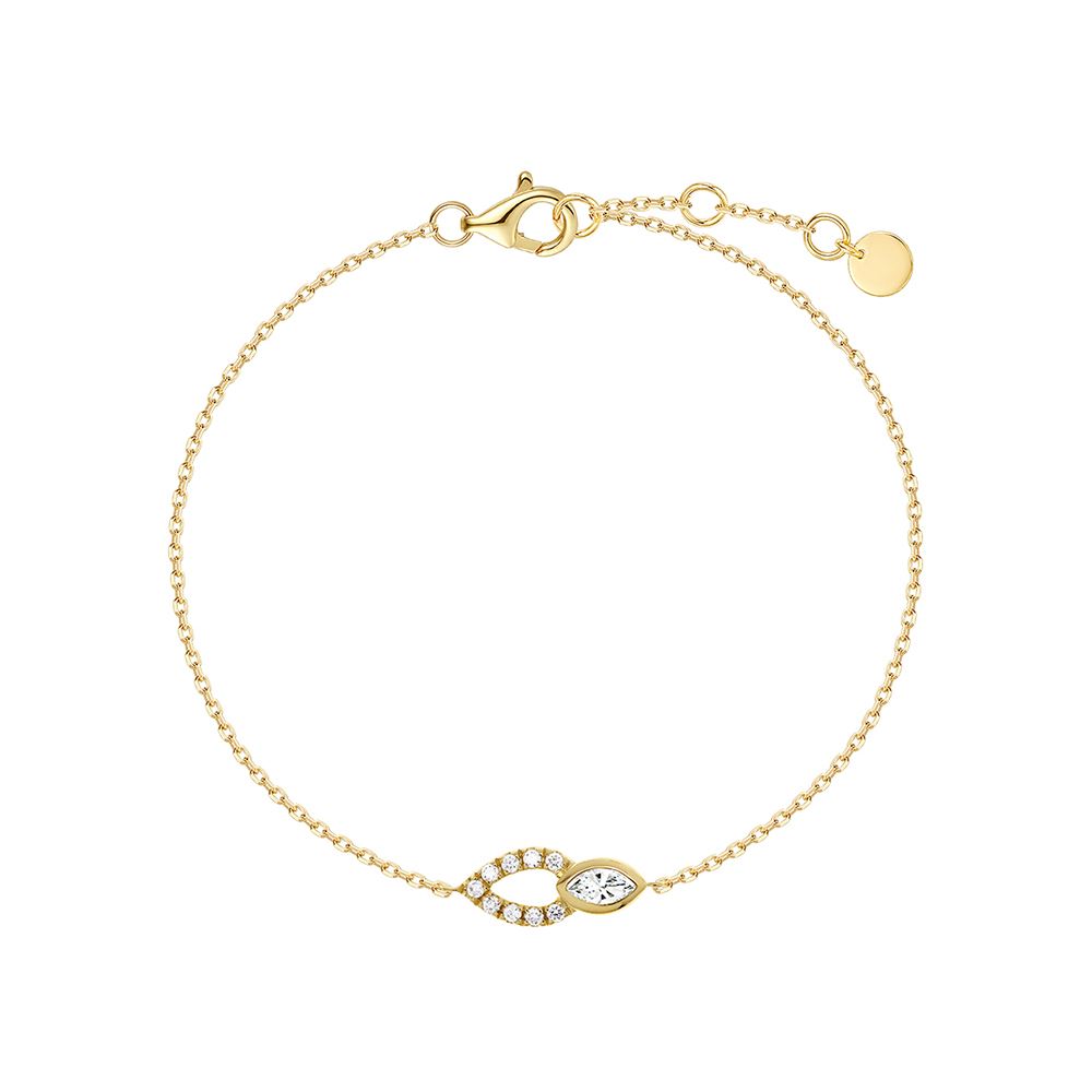 Ever Rich Jewelry Le Petit Fancy_獨特鑽石手鍊-相依