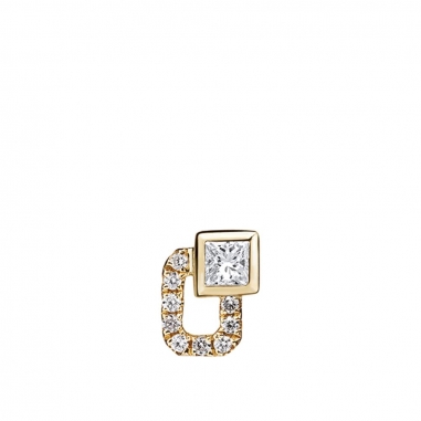 Le Petit Fancy EarringLe Petit Fancy_獨特鑽石單邊耳環-相伴A