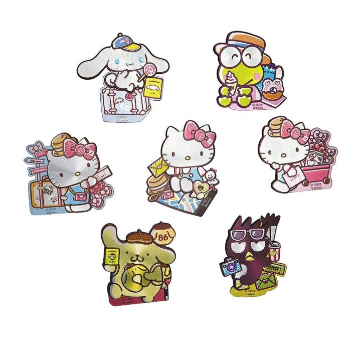 Sanrio三麗鷗 機場限定木質冰箱貼 酷企鵝Sanrio三麗鷗｜機場免稅限定 KITTY 好朋友酷企鵝木質冰箱貼