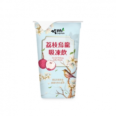 豐喜豐喜 【吃果籽】 荔枝烏龍茶 吸凍飲(220g/3杯組)