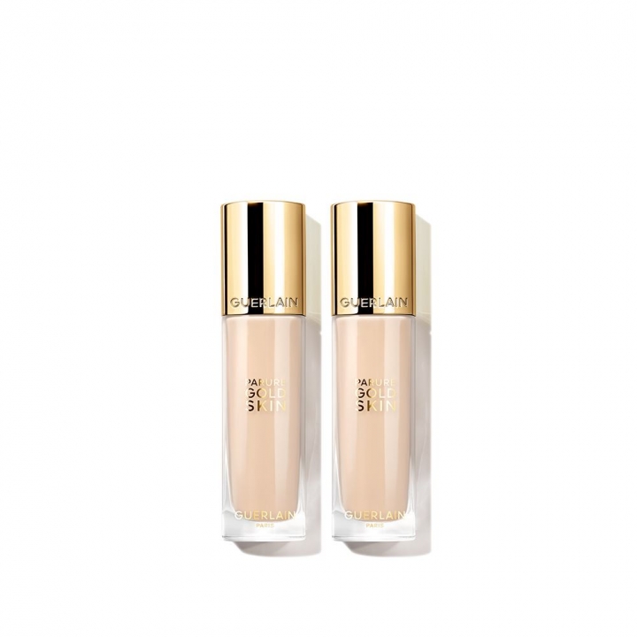 PARURE GOLD SKIN DUO24K 純金光透精華粉底兩件組