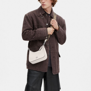 HOBO CRSBDY CRSGRN CHALK ONEHOBO 經典 SIGNATURE 帆布襯裡斜背包
