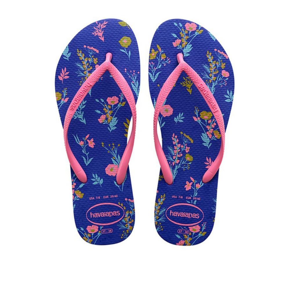 Havaianas Slim Romance Flip Flops 花卉系列拖鞋