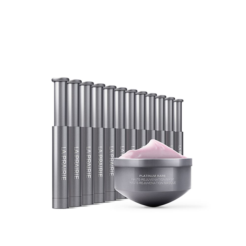La Prairie 鉑金臻稀注顏面膜特惠組永續版