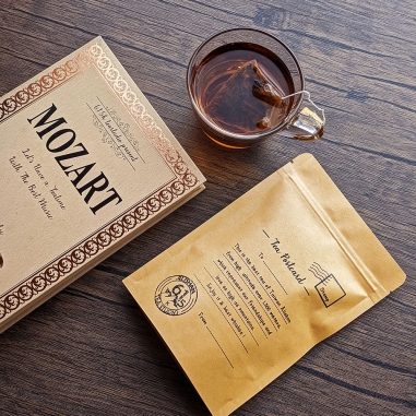 茶屋書店|莫札特古典樂譜風高山茶包禮盒 (阿里山金萱烏龍原片)茶屋書店|莫札特古典樂譜風高山茶包禮盒 (阿里山金萱烏龍原片)