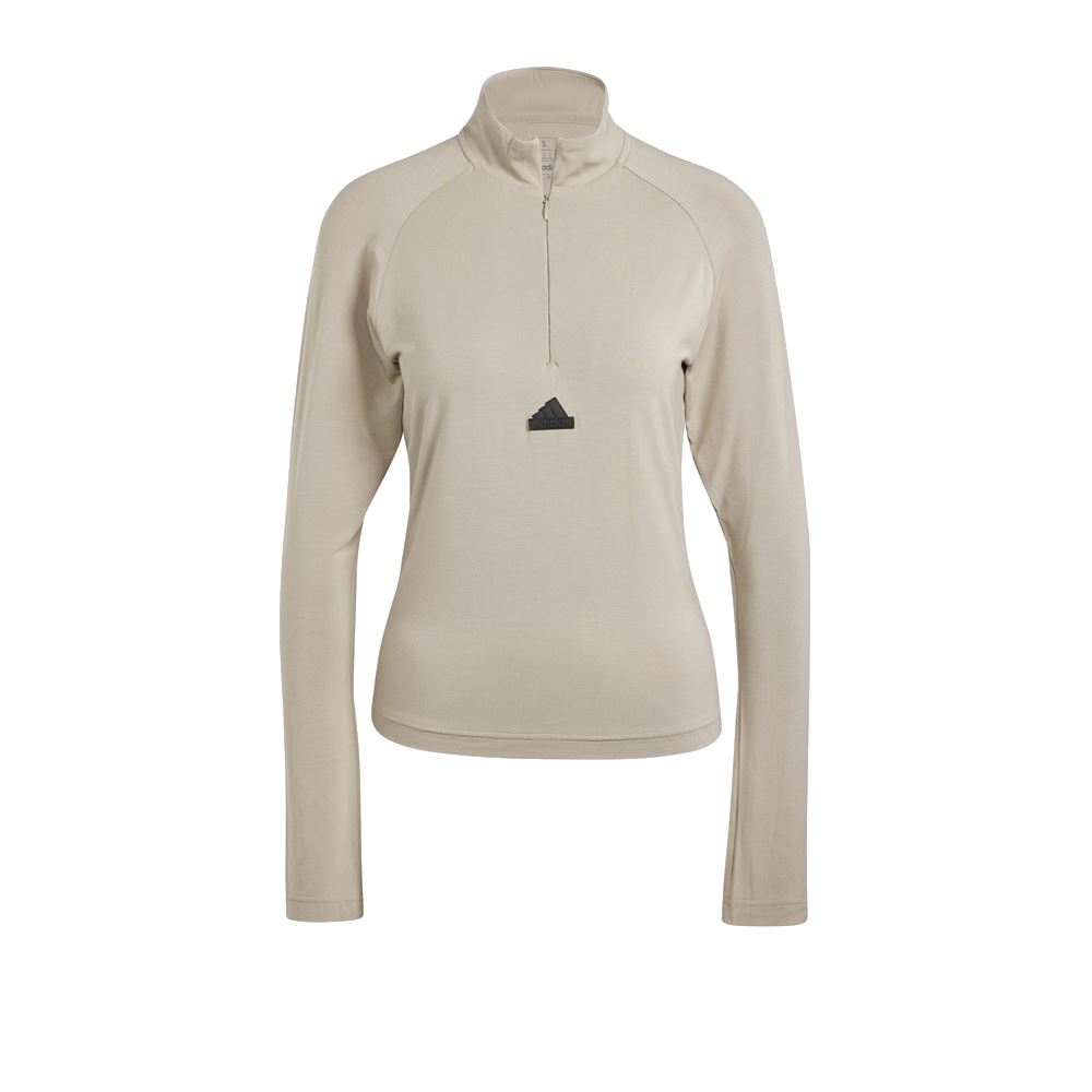 adidas CITY ESCAPE 四分之一拉鍊長袖上衣