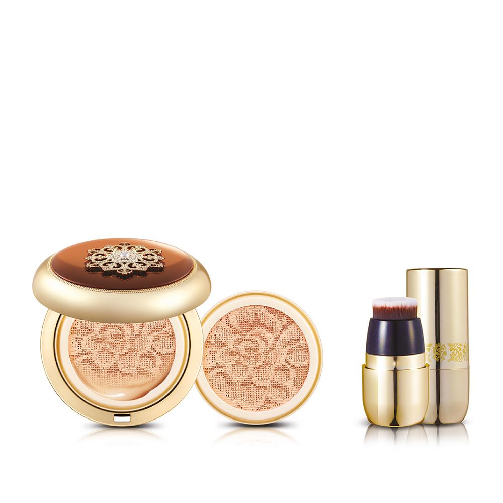 WHOO 天氣丹華炫雙層蕾絲氣墊粉底