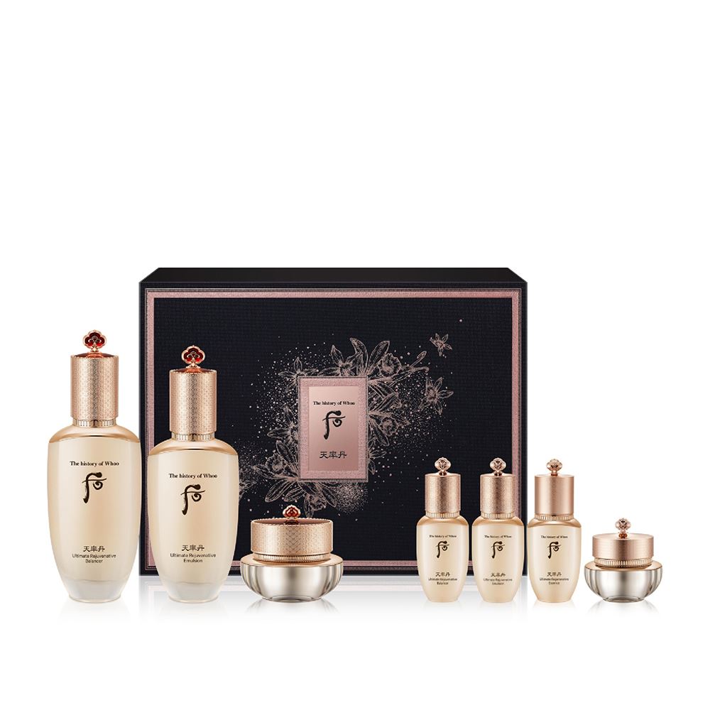 WHOO 天率丹和率提拉系列3件套禮盒特惠組