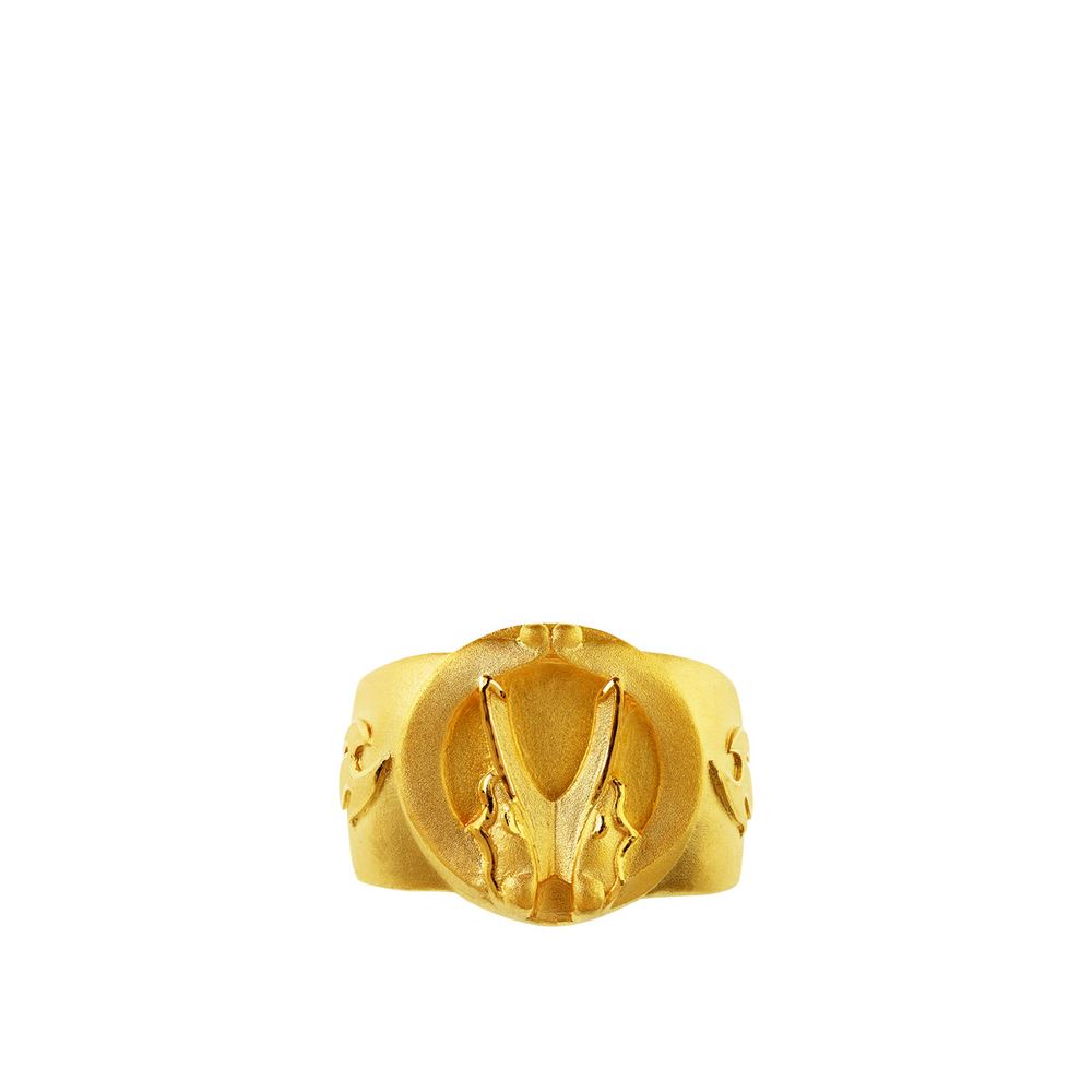 Ever Rich Jewelry 東方傳奇_獨霸系列純金戒-龍御