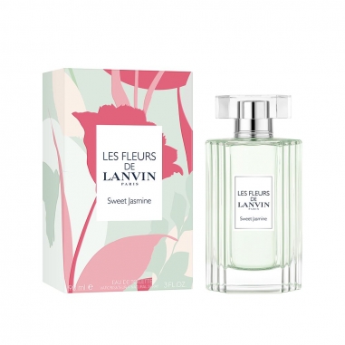 LANVIN LES FLEURS SWEET JASMINE EDT浪凡花語系列綠漾茉莉淡香水 茉莉香型