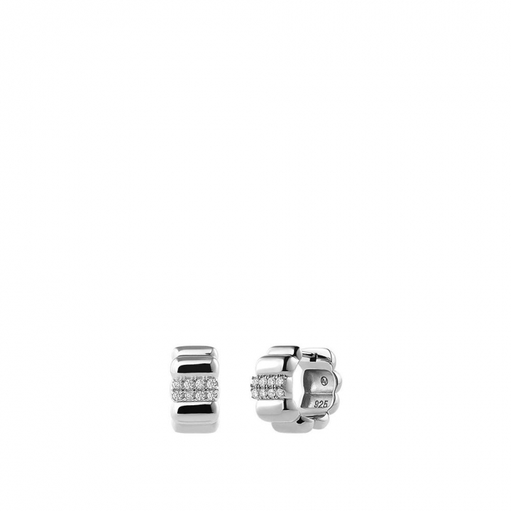 Cara EarringsCara 排鑽寬版耳環