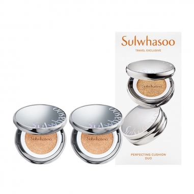 Sulwhasoo雪花秀 完美珍珠光精華氣墊柔焦版兩盒裝特惠組