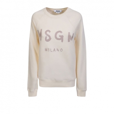 MSGMMSGM 潑漆LOGO 運動衫