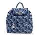 Rosa.K - 小號MONOGRAM 牛仔後背包 丹寧藍65190-207464_縮圖