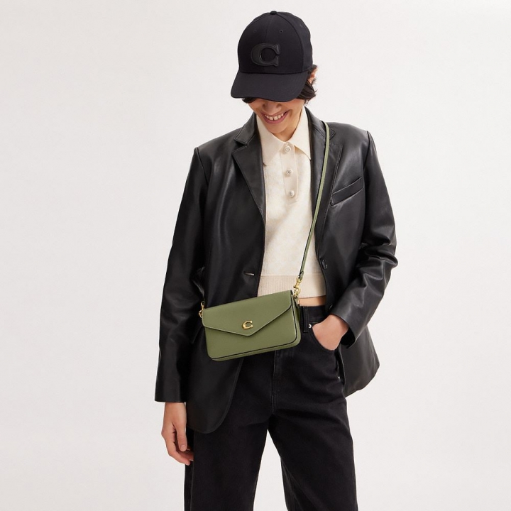 LTR WYN XBDY B4/MOSS ONEWYN CROSSBODY斜背包