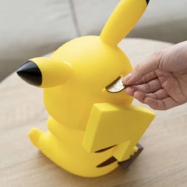 Pokemon 寶可夢 皮卡丘 存錢筒Pokémon GO 精靈寶可夢 神奇寶貝皮卡丘造型公仔存錢筒