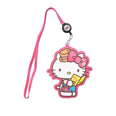 Sanrio三麗鷗 機場獨家限定 HELLO KITTY 好朋友PU票卡夾  Kitty版Sanrio三麗鷗｜機場獨家限定 HELLO KITTY  PU票卡夾