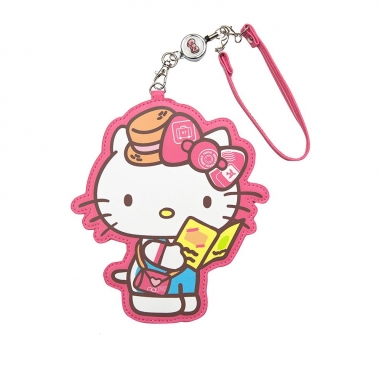 Sanrio三麗鷗 機場獨家限定 HELLO KITTY 好朋友PU票卡夾  Kitty版Sanrio三麗鷗｜機場獨家限定 HELLO KITTY  PU票卡夾